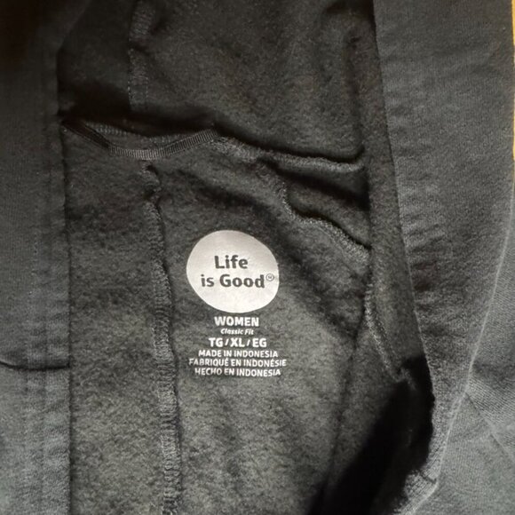 Life Is Good open cardigan hoodie size XL - Picture 6 of 6